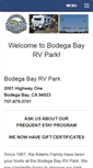 Mobile Screenshot of bodegabayrvpark.com